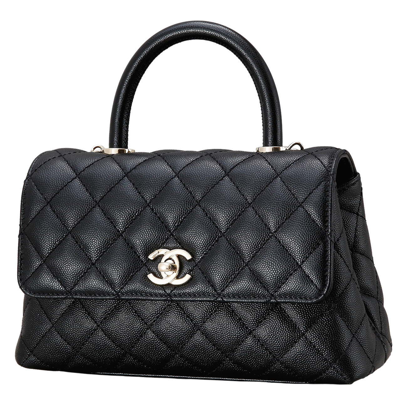 CHANEL(USED)샤넬 캐비어 코코핸들 스몰