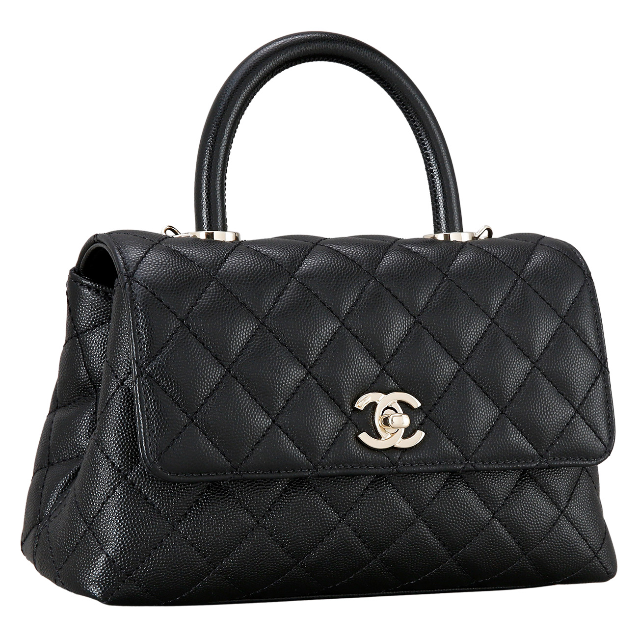 CHANEL(USED)샤넬 캐비어 코코핸들 스몰