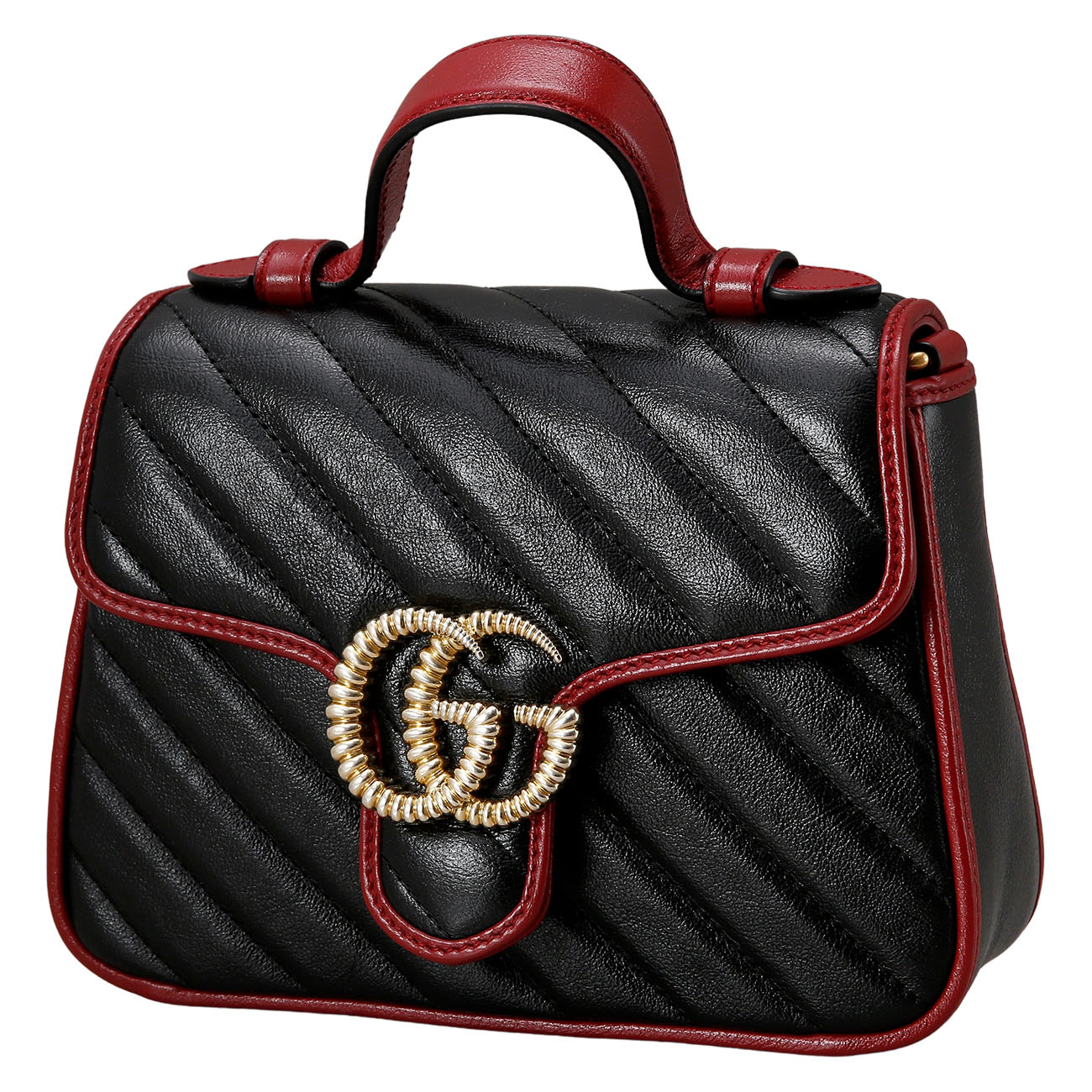 GUCCI(USED)구찌 583571 GG마몽 미니 탑 핸들백