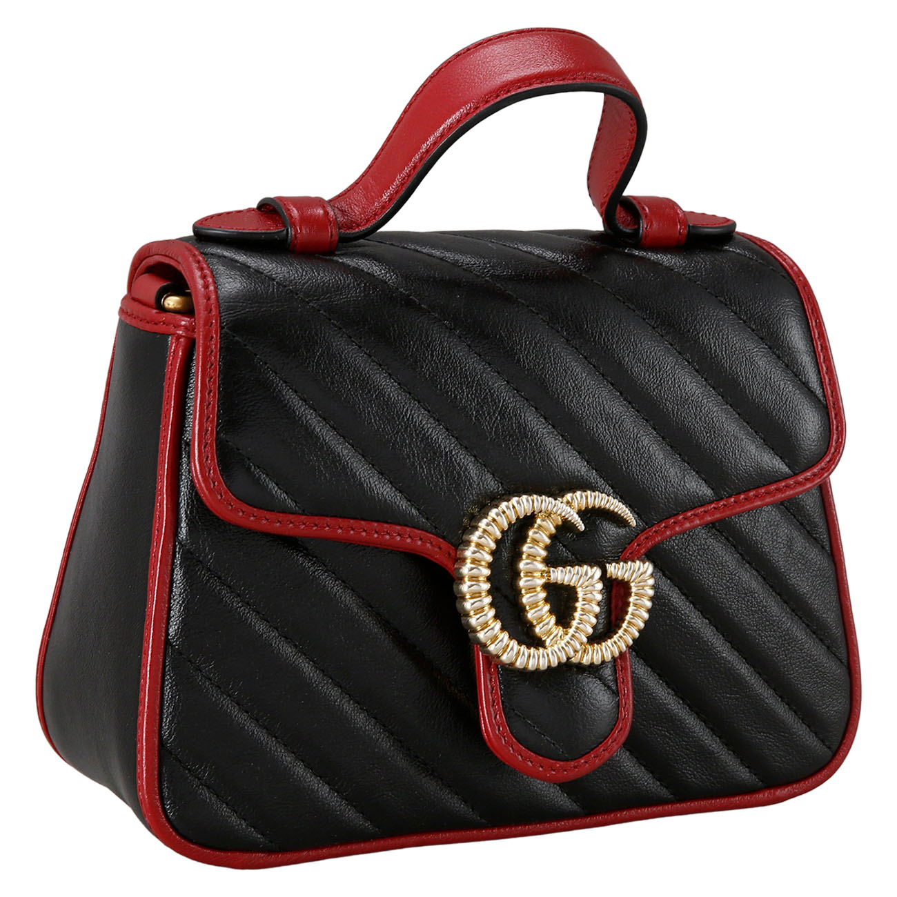 GUCCI(USED)구찌 583571 GG마몽 미니 탑 핸들백