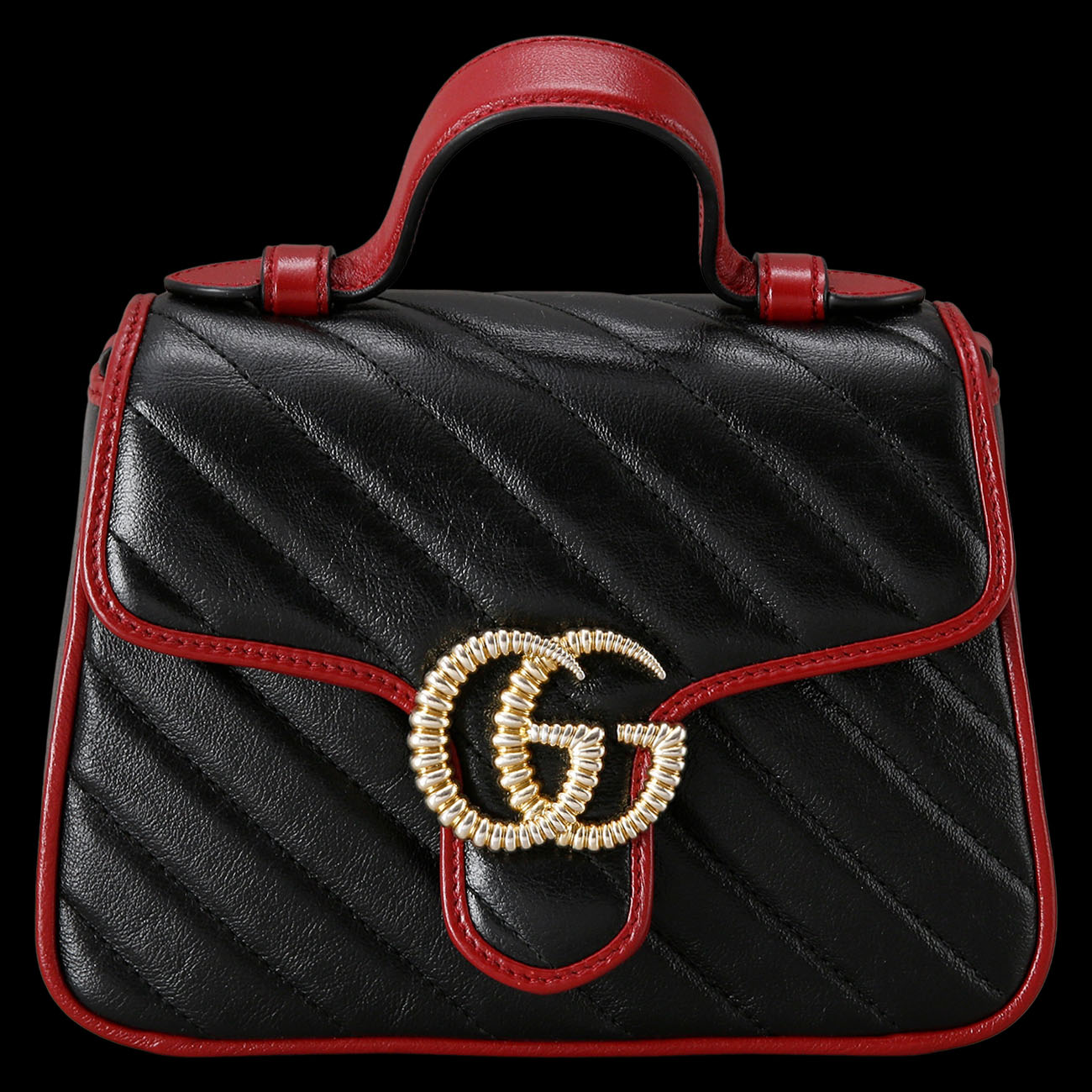 GUCCI(USED)구찌 583571 GG마몽 미니 탑 핸들백