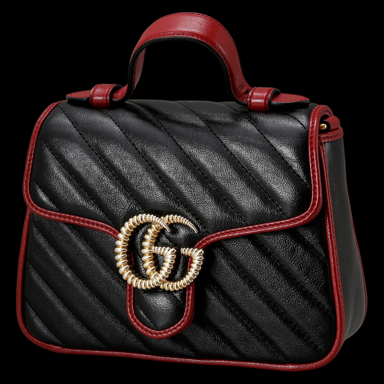 GUCCI(USED)구찌 583571 GG마몽 미니 탑 핸들백