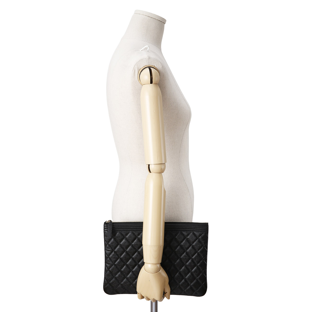 CHANEL(USED)샤넬 보이샤넬 클러치 뉴미듐