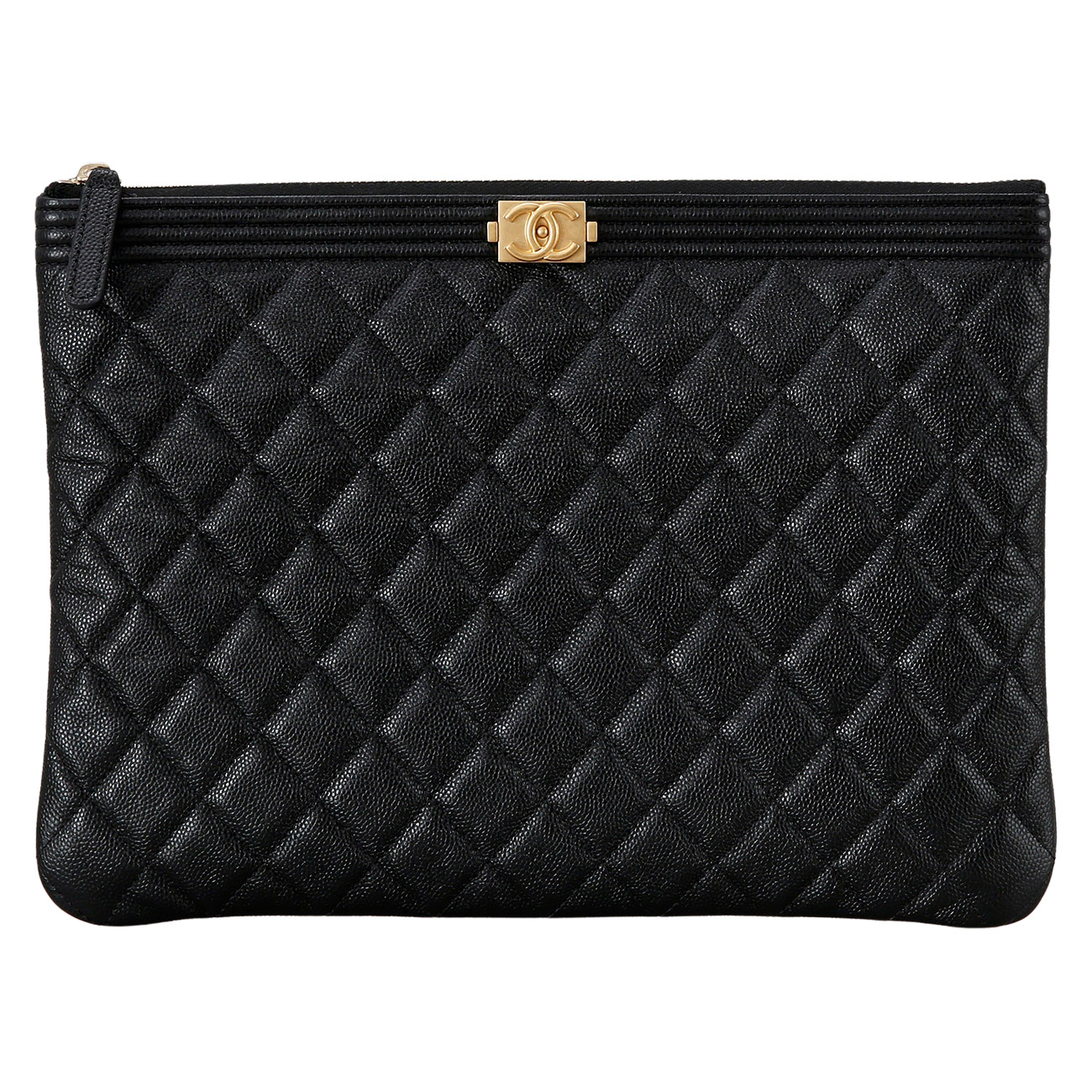 CHANEL(USED)샤넬 보이샤넬 클러치 뉴미듐