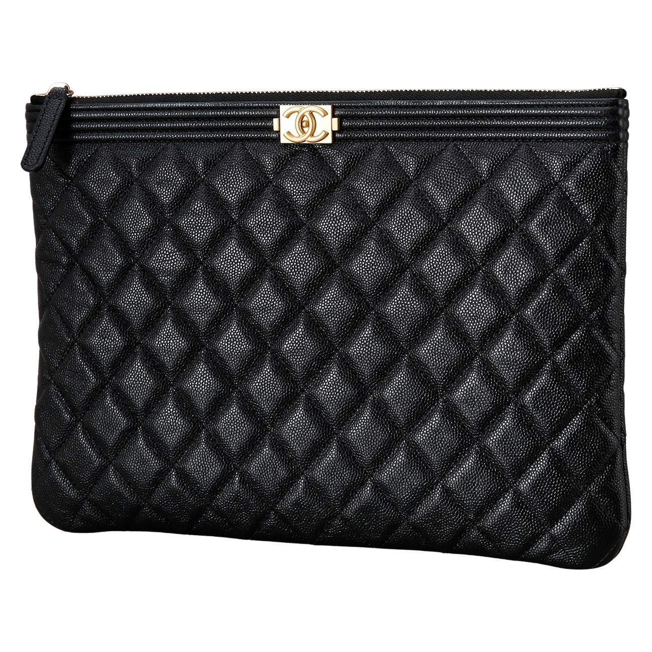 CHANEL(USED)샤넬 보이샤넬 클러치 뉴미듐