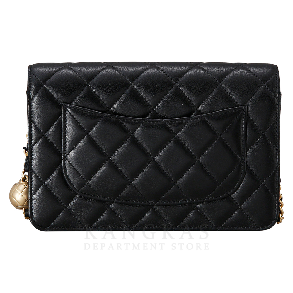 CHANEL(USED) 샤넬 클래식 램스킨 골든볼 WOC