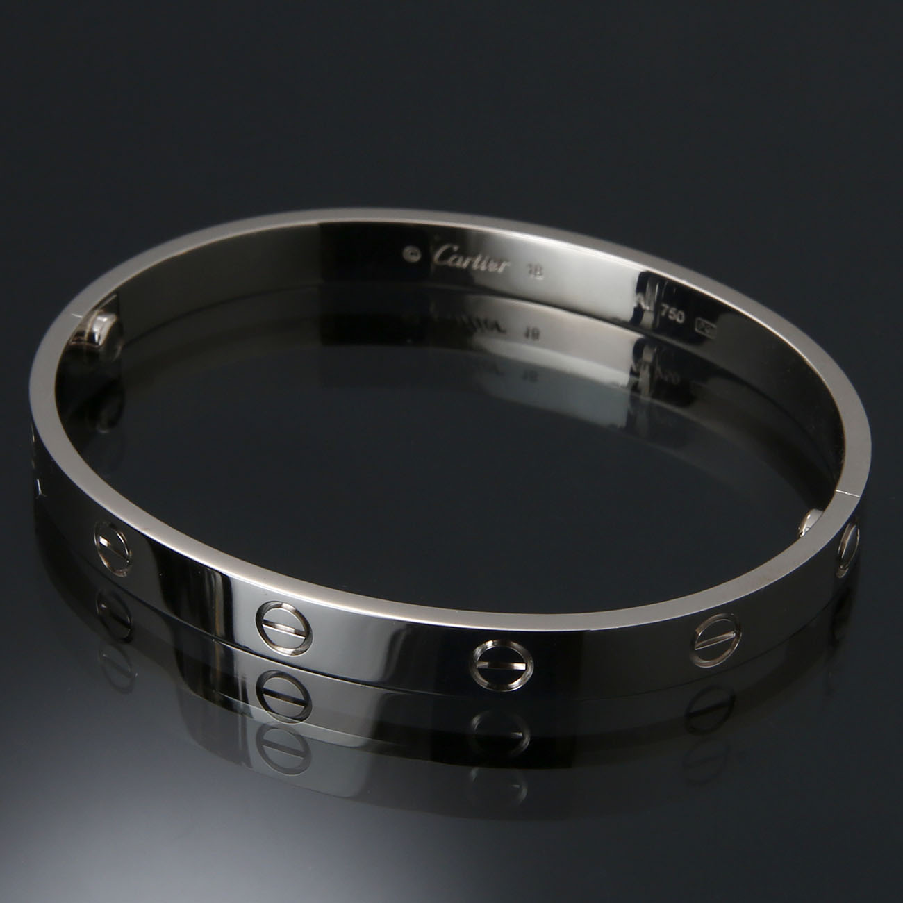 CARTIER(USED)까르띠에 러브 브레이슬릿 #18