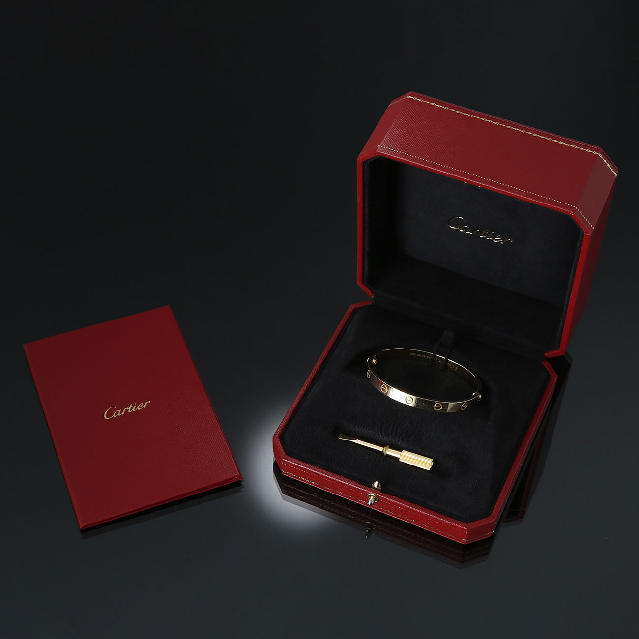 CARTIER(USED)까르띠에 러브 브레이슬릿 #17
