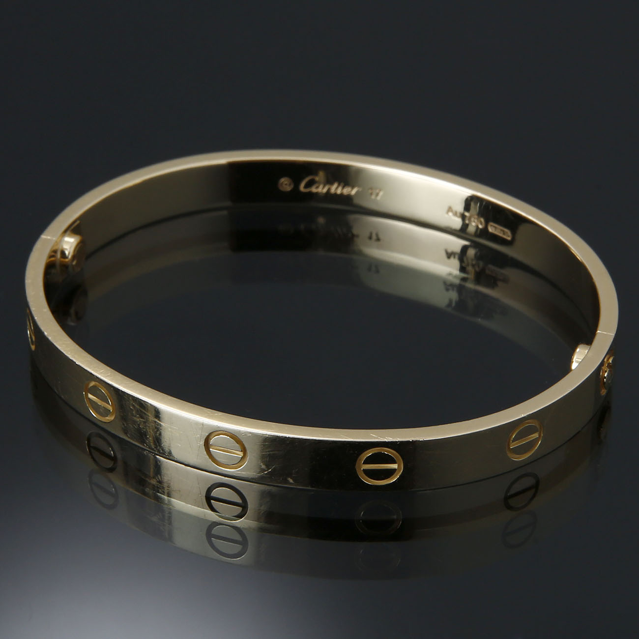CARTIER(USED)까르띠에 러브 브레이슬릿 #17