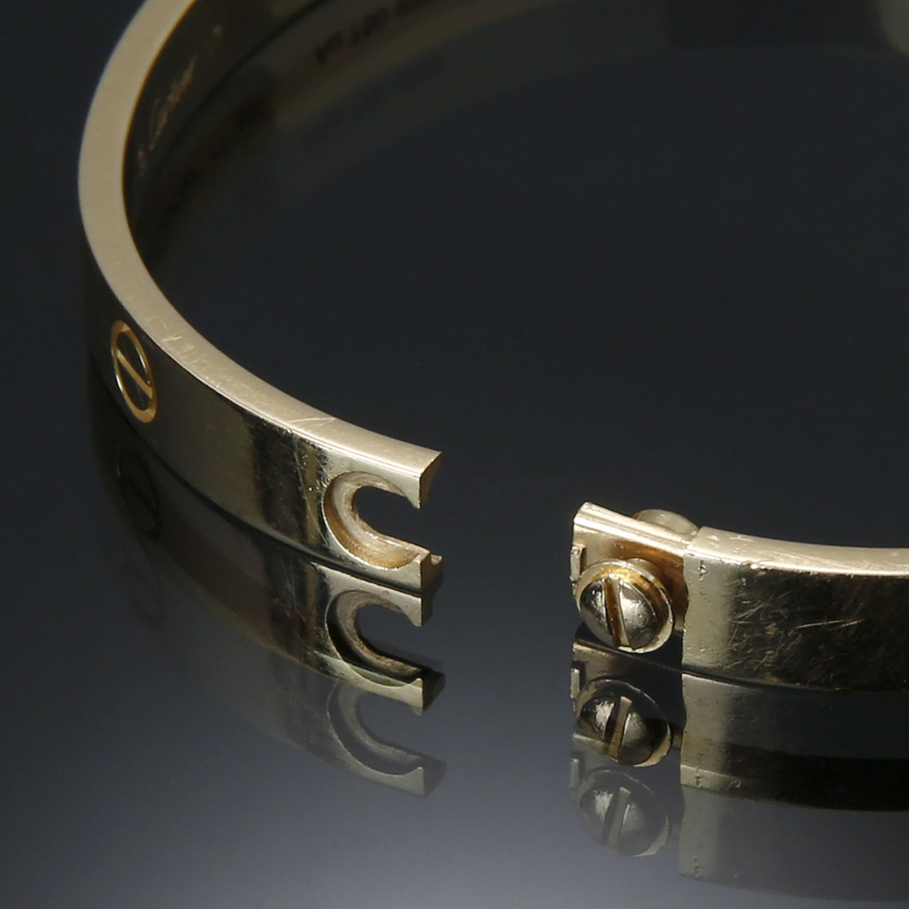 CARTIER(USED)까르띠에 러브 브레이슬릿 #17
