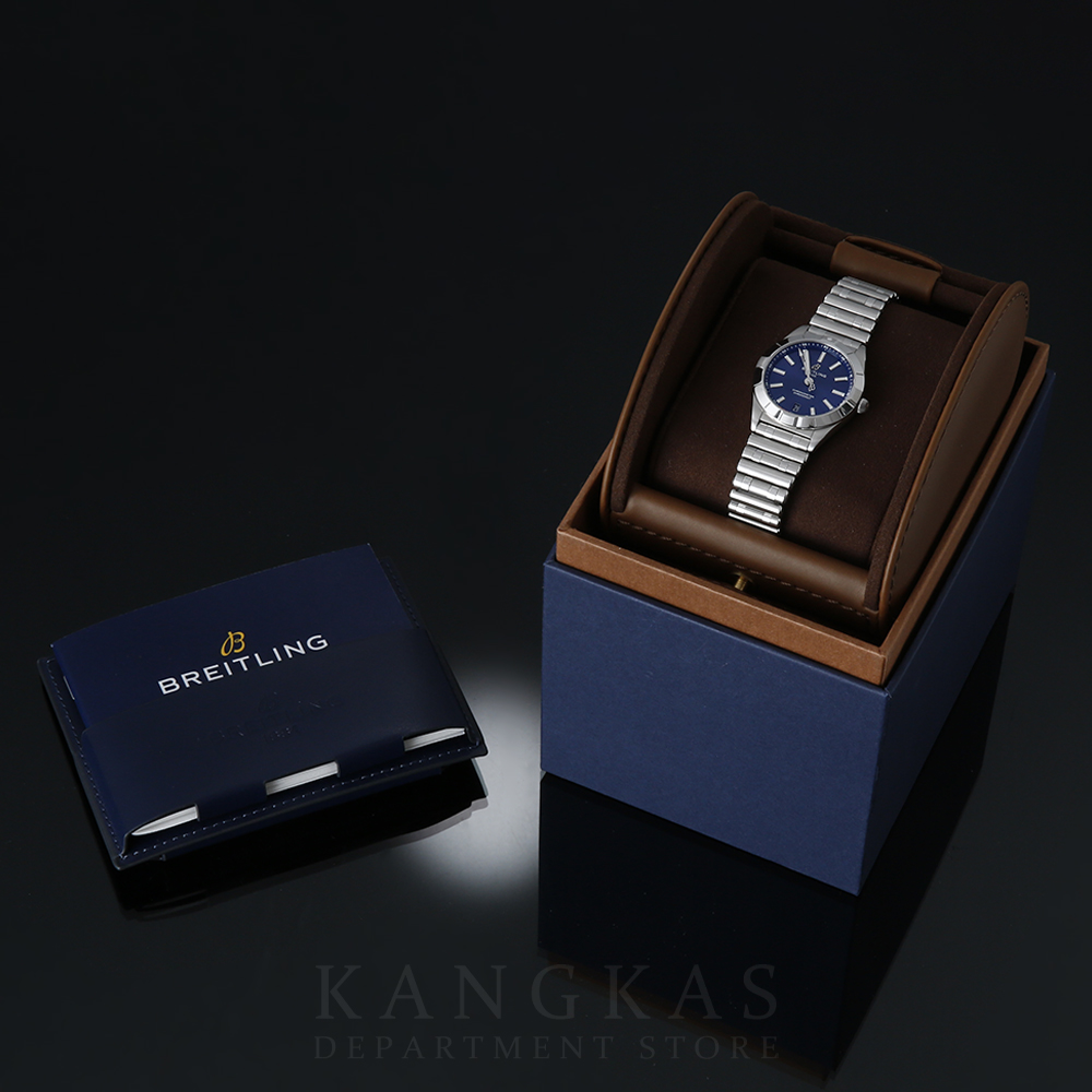 BREITLING(USED)브라이틀링 크로노멧32 스틸 쿼츠