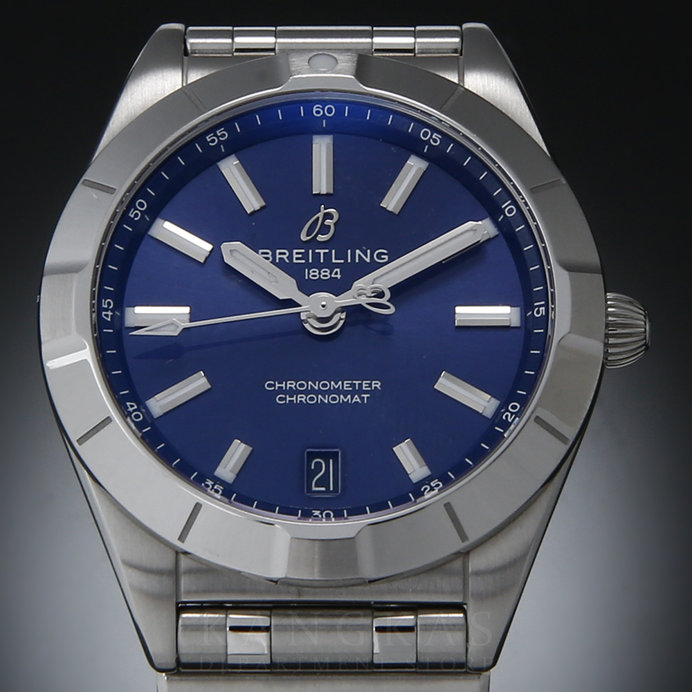 BREITLING(USED)브라이틀링 크로노멧32 스틸 쿼츠