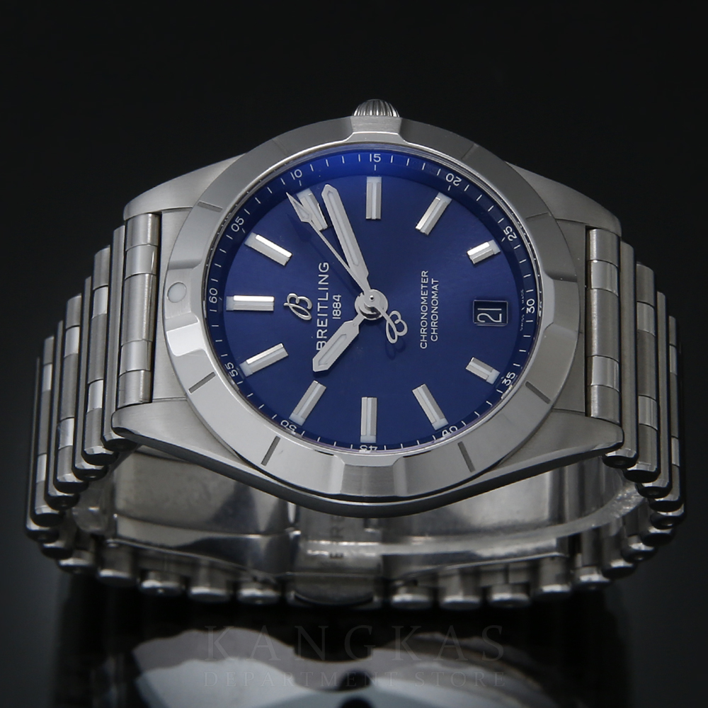 BREITLING(USED)브라이틀링 크로노멧32 스틸 쿼츠
