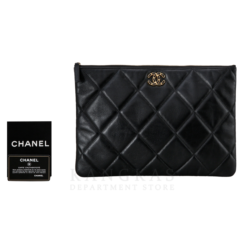 CHANEL(USED)샤넬 19 클러치 라지