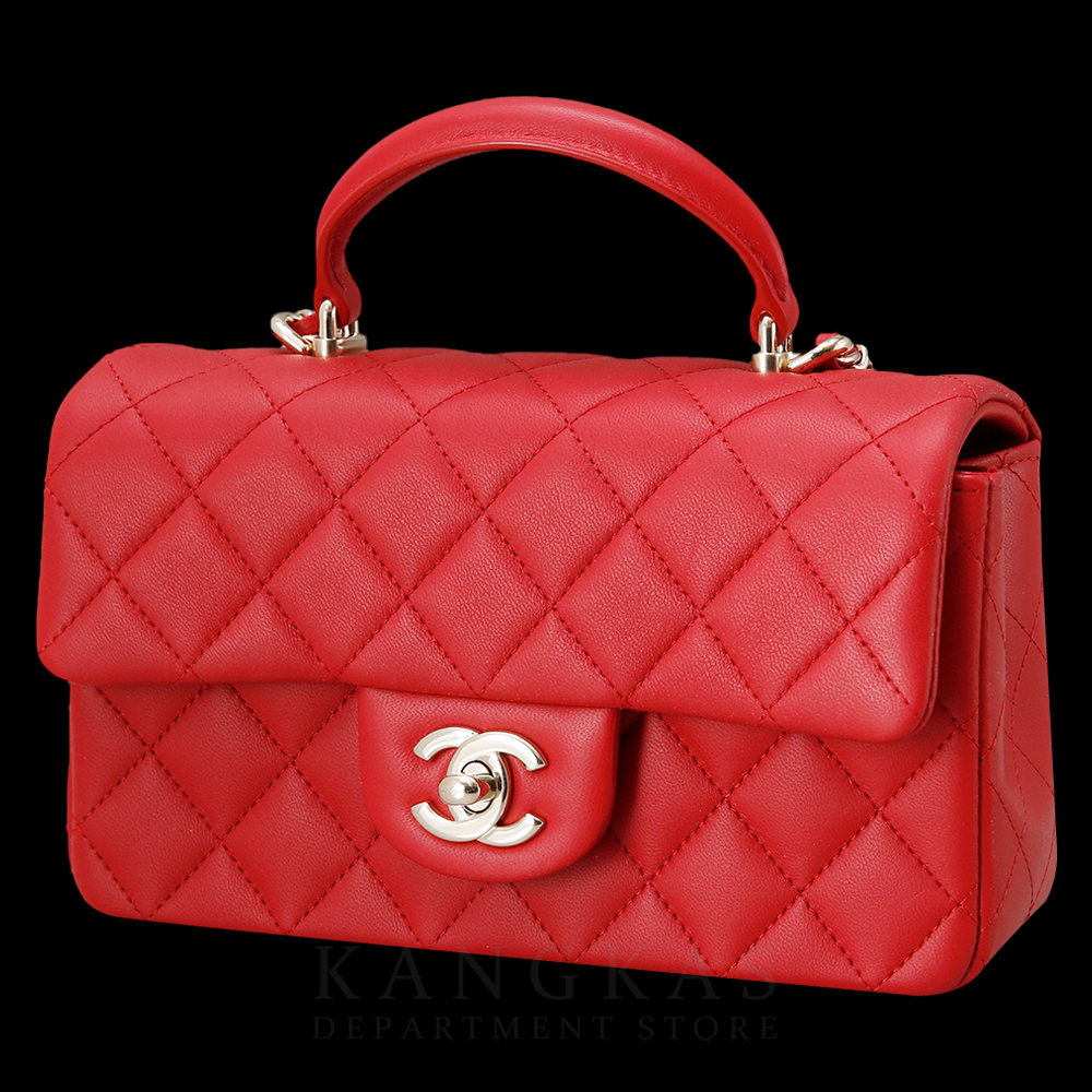 CHANEL(NEW)샤넬 클래식 램스킨 뉴미니 탑핸들 (새상품) NEW PRODUCT