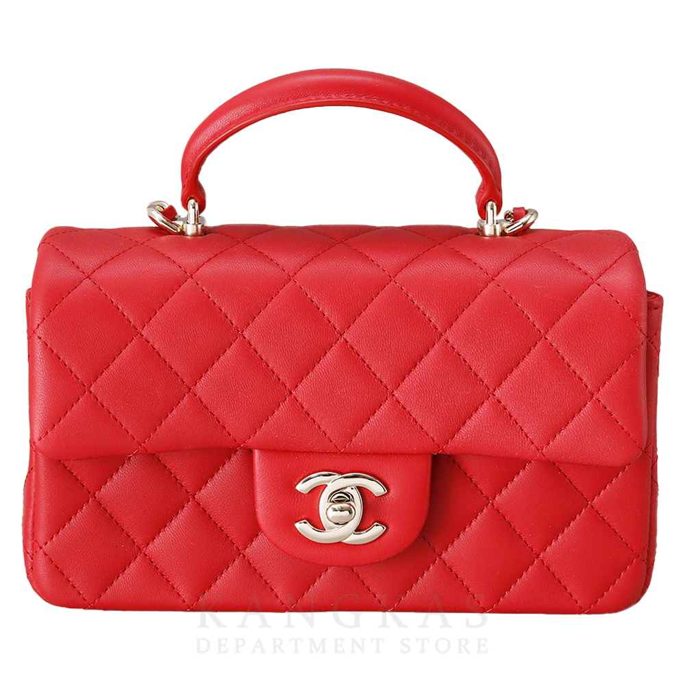 CHANEL(NEW)샤넬 클래식 램스킨 뉴미니 탑핸들 (새상품) NEW PRODUCT