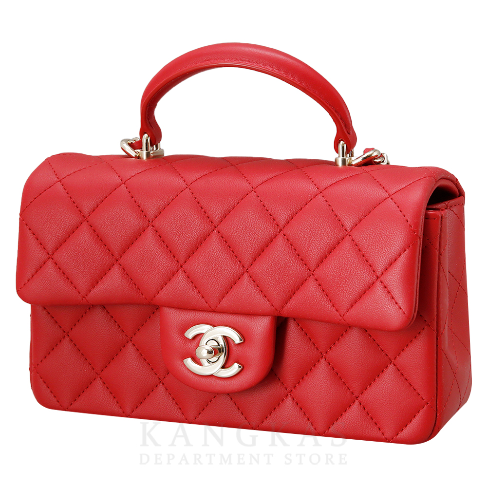 CHANEL(NEW)샤넬 클래식 램스킨 뉴미니 탑핸들 (새상품) NEW PRODUCT
