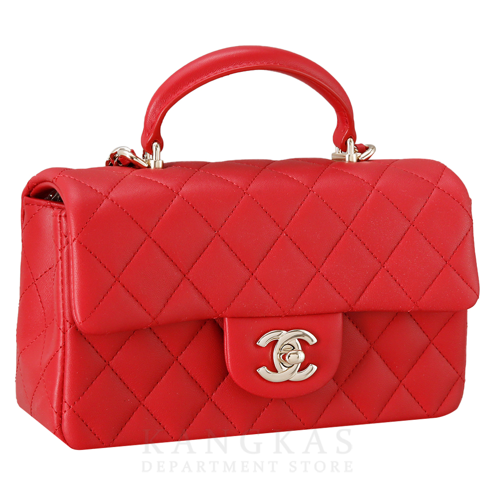 CHANEL(NEW)샤넬 클래식 램스킨 뉴미니 탑핸들 (새상품) NEW PRODUCT