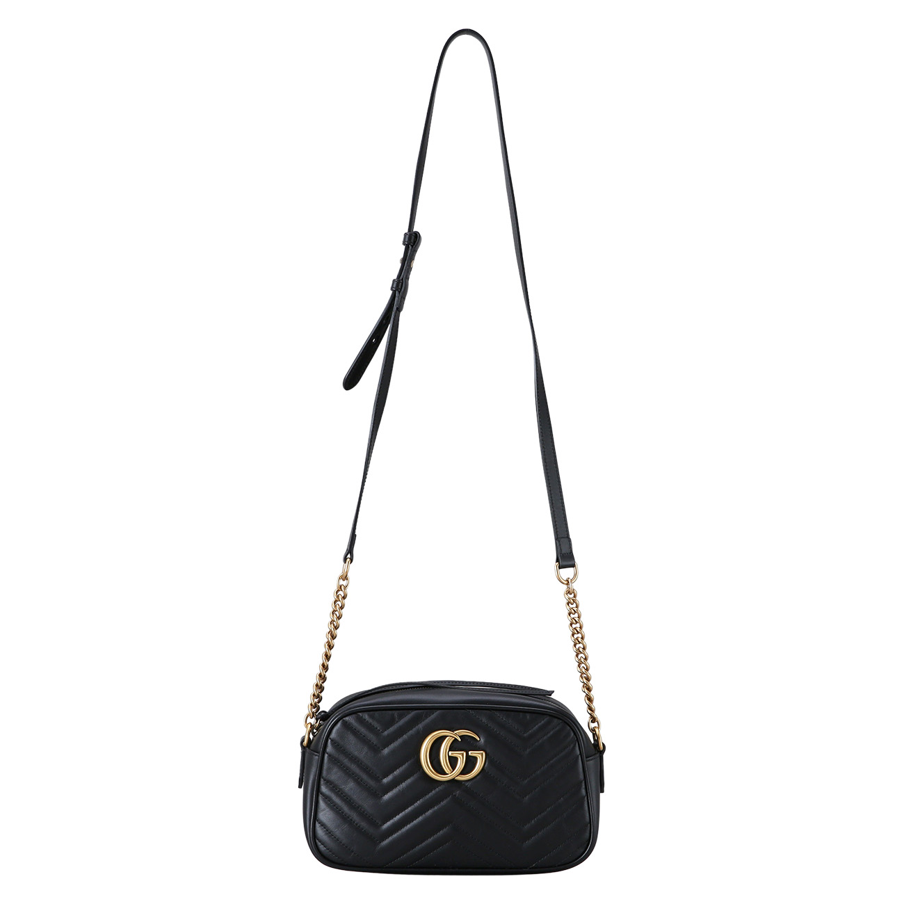 GUCCI(USED)구찌 447632 GG마몽 마틀라세 카메라백