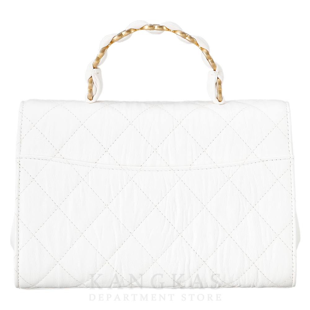 CHANEL(USED)샤넬 시즌 CC로고 탑 핸들백