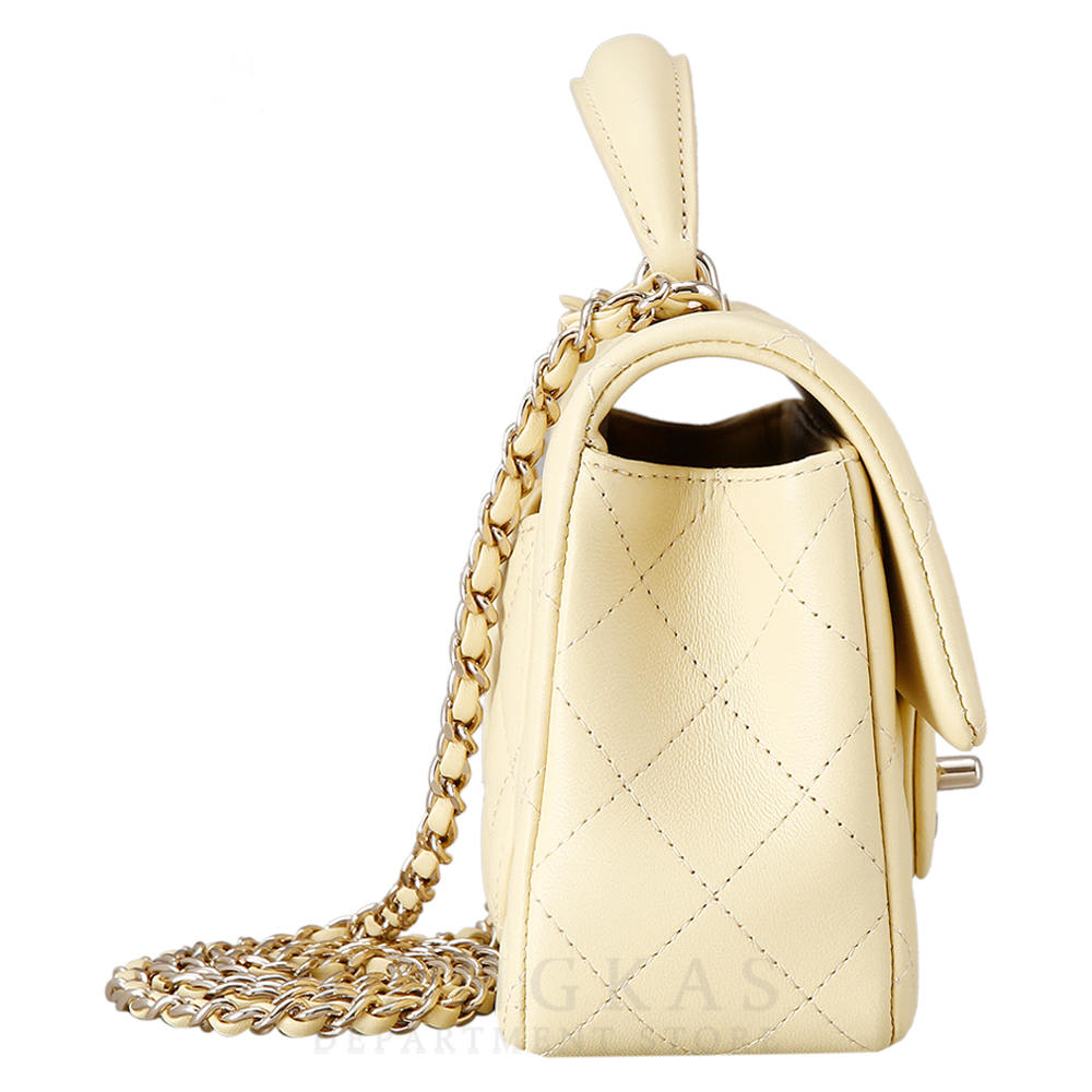 CHANEL(NEW)샤넬 클래식 램스킨 뉴미니 탑핸들 (새상품) NEW PRODUCT