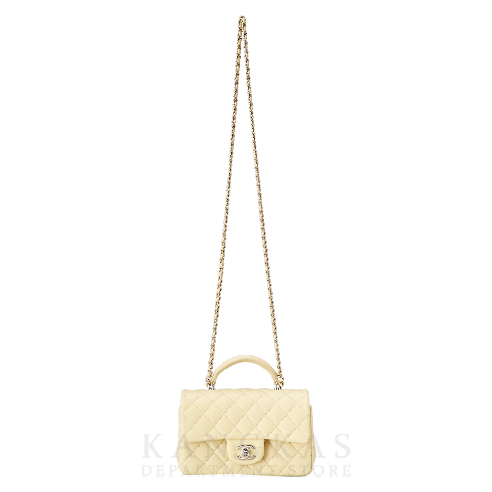 CHANEL(NEW)샤넬 클래식 램스킨 뉴미니 탑핸들 (새상품) NEW PRODUCT