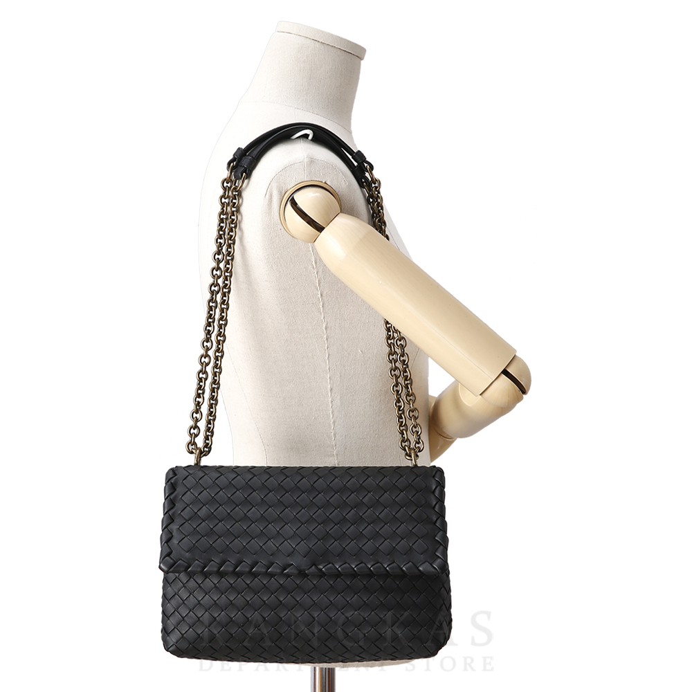 BOTTEGA VENETA(USED)보테가베네타 405739 올림피아 체인 숄더백