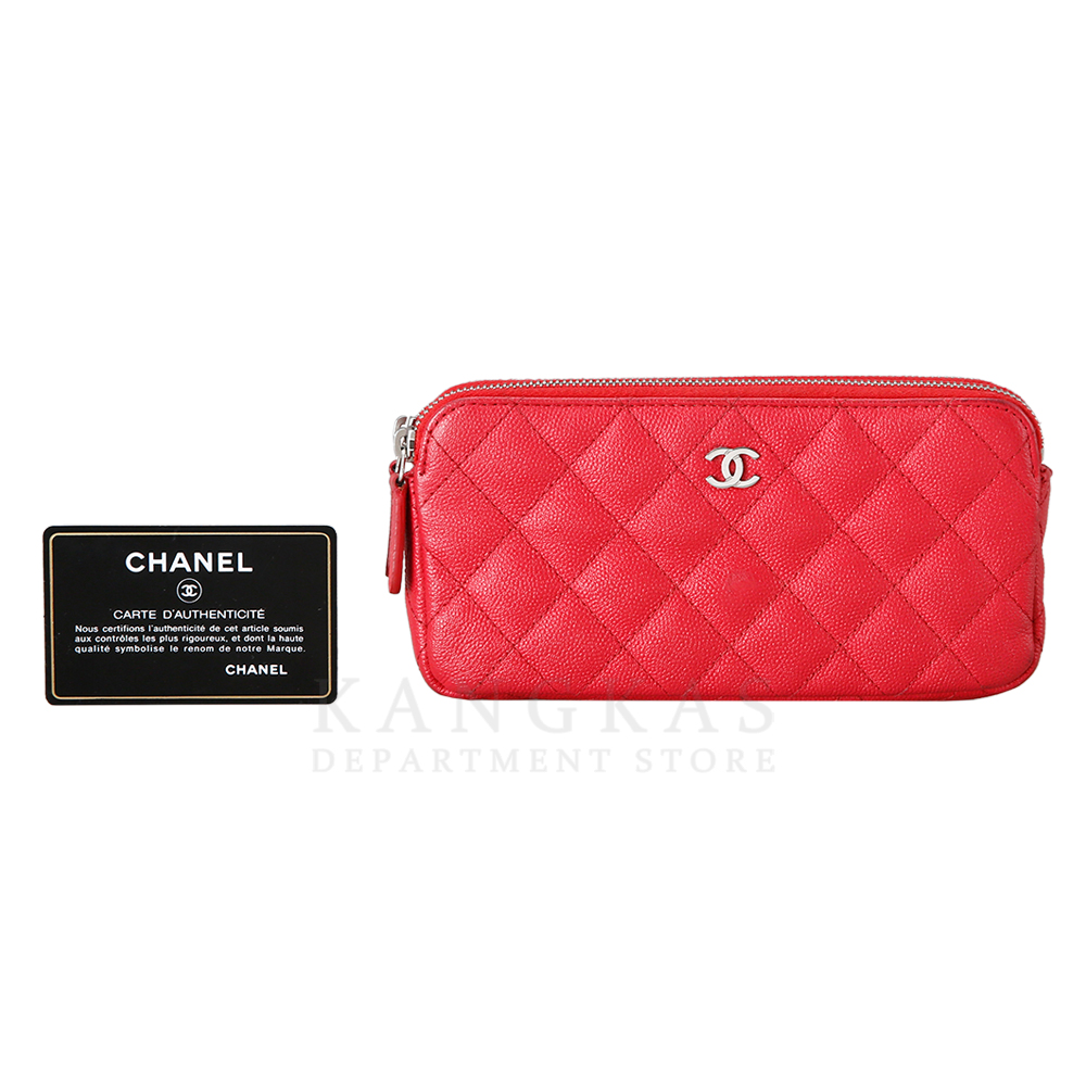 CHANEL(USED)샤넬 시즌 지퍼 투웨이 미니 크로스백