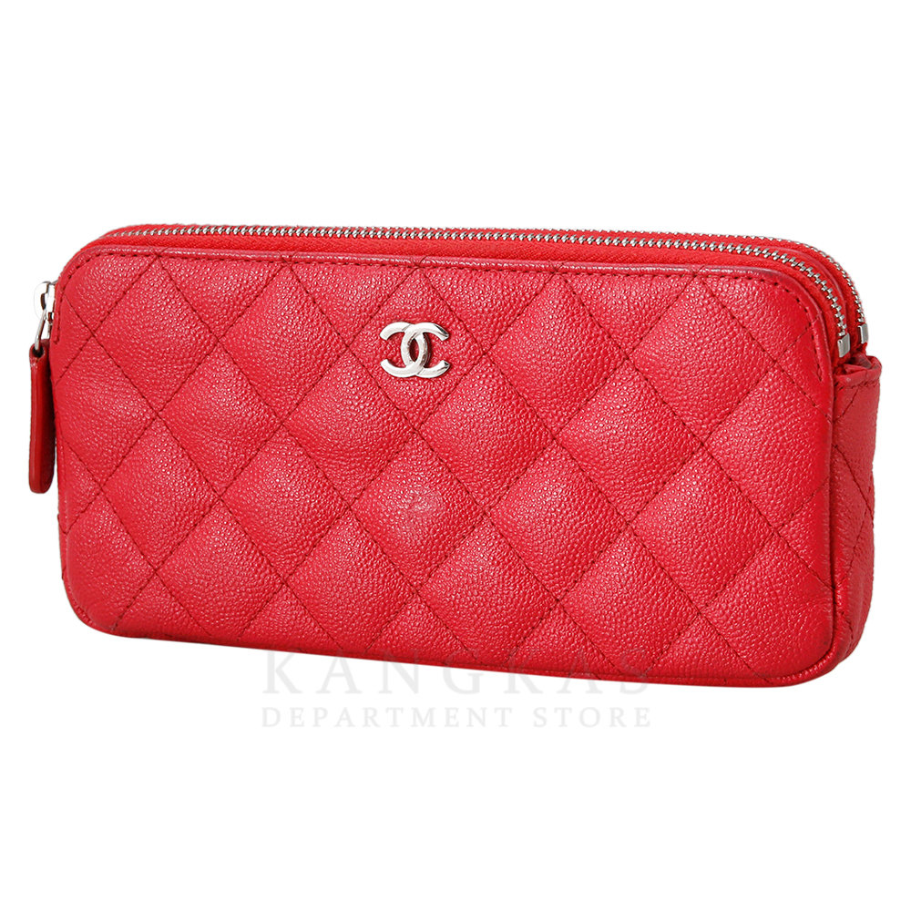 CHANEL(USED)샤넬 시즌 지퍼 투웨이 미니 크로스백