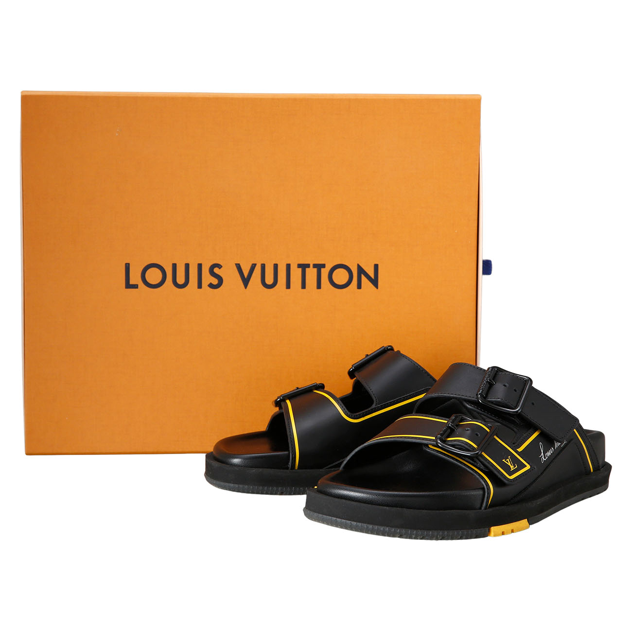 LOUIS VUITTON(USED)루이비통 NBA컬렉션 트레이너 뮬