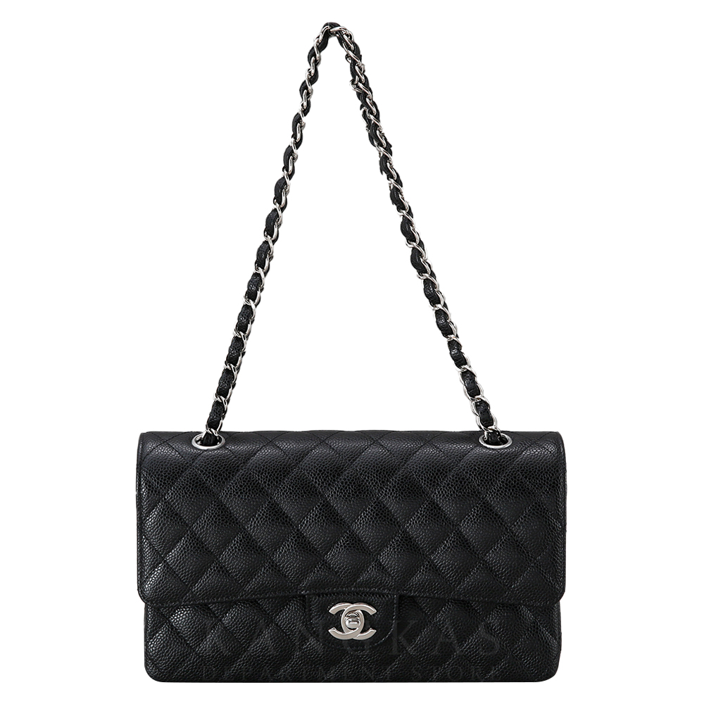 CHANEL(USED)샤넬 클래식 캐비어 미듐