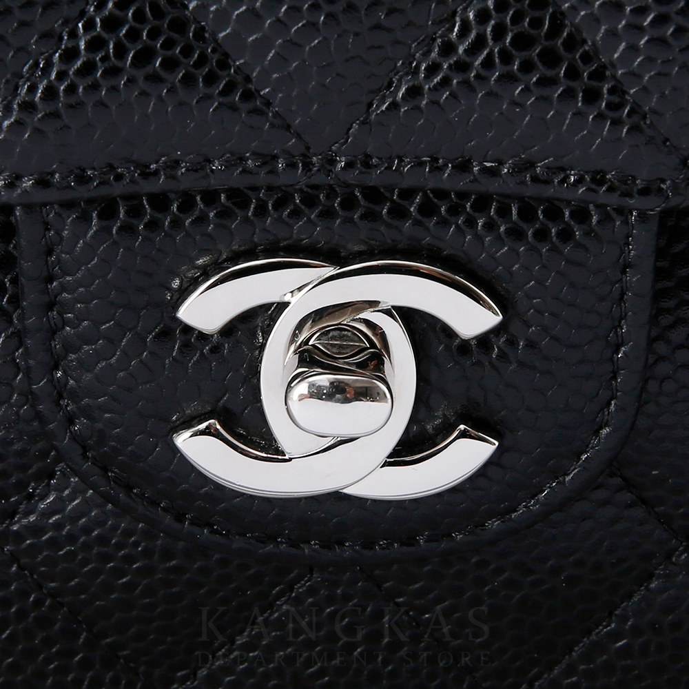 CHANEL(USED)샤넬 클래식 캐비어 미듐