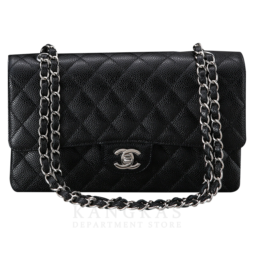 CHANEL(USED)샤넬 클래식 캐비어 미듐