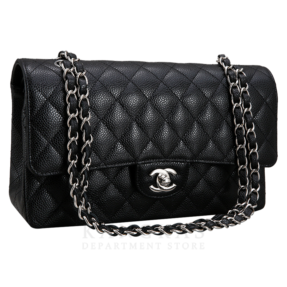 CHANEL(USED)샤넬 클래식 캐비어 미듐