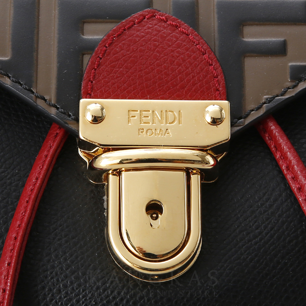 FENDI(USED)펜디 8BZ043 FF로고 백팩