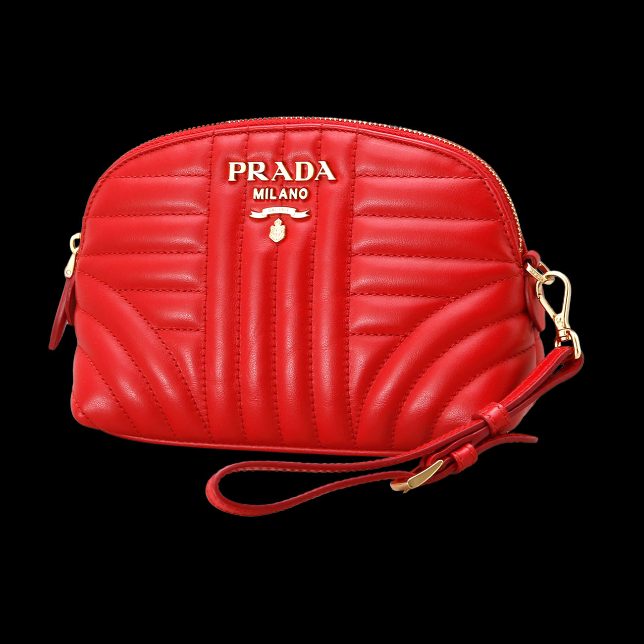 PRADA(USED)프라다 1NE010 다이아그램 파우치