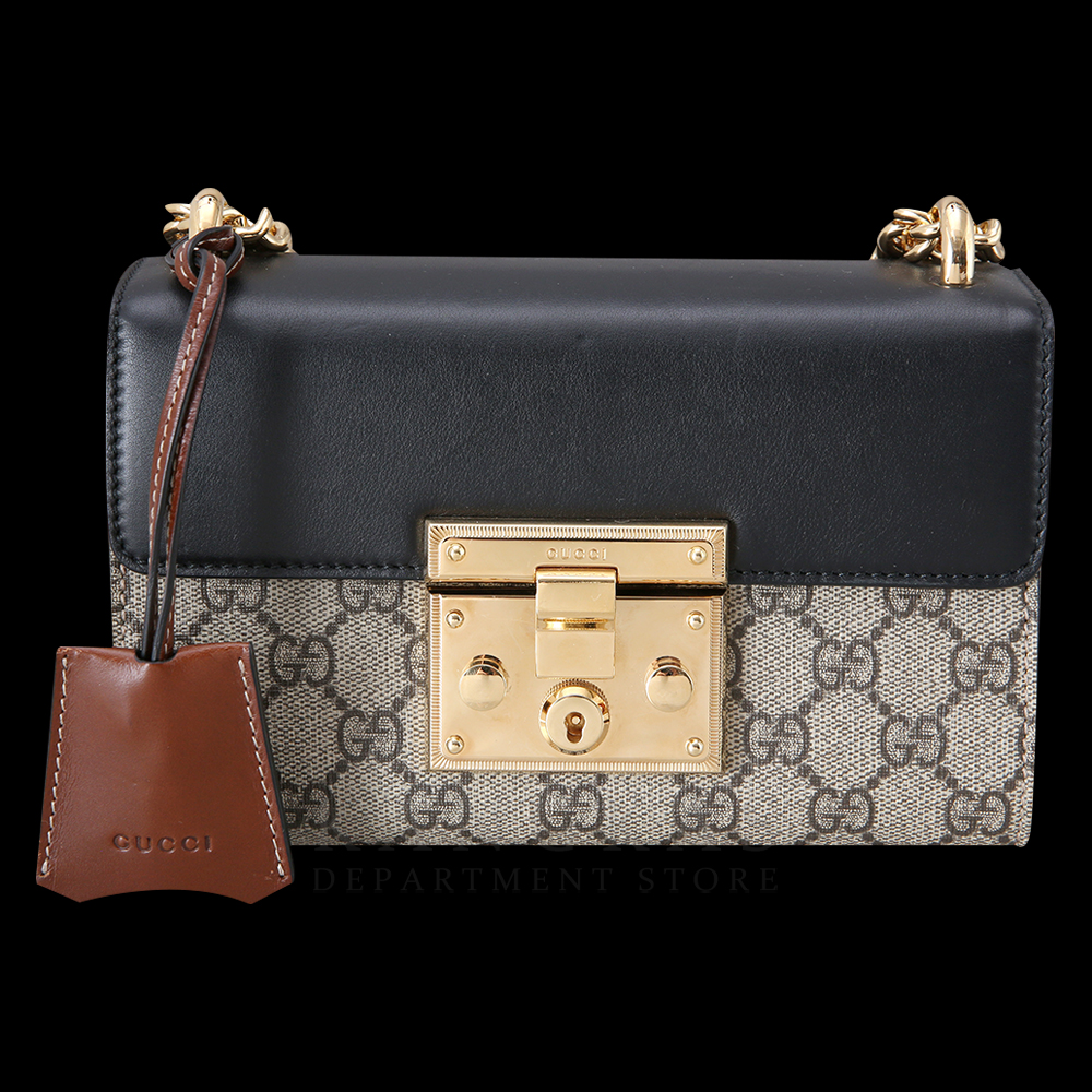 GUCCI(USED)구찌 패드락 체인 숄더백
