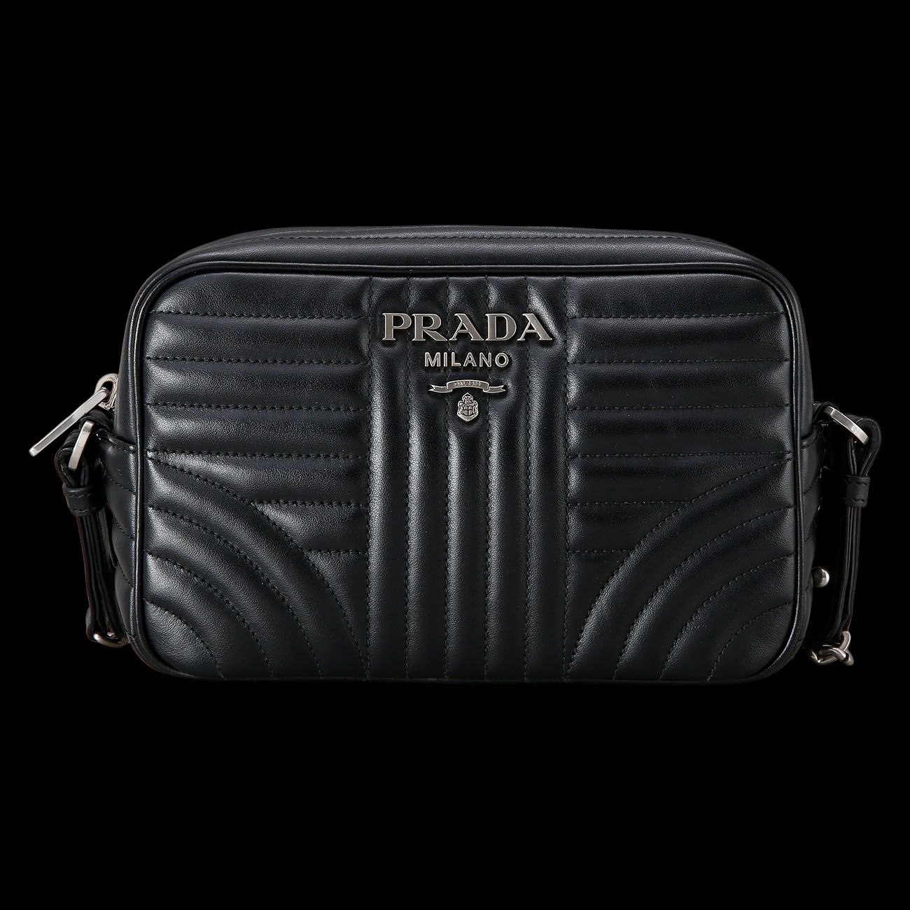 PRADA(USED)프라다 1BH083 다이아그램 카메라백