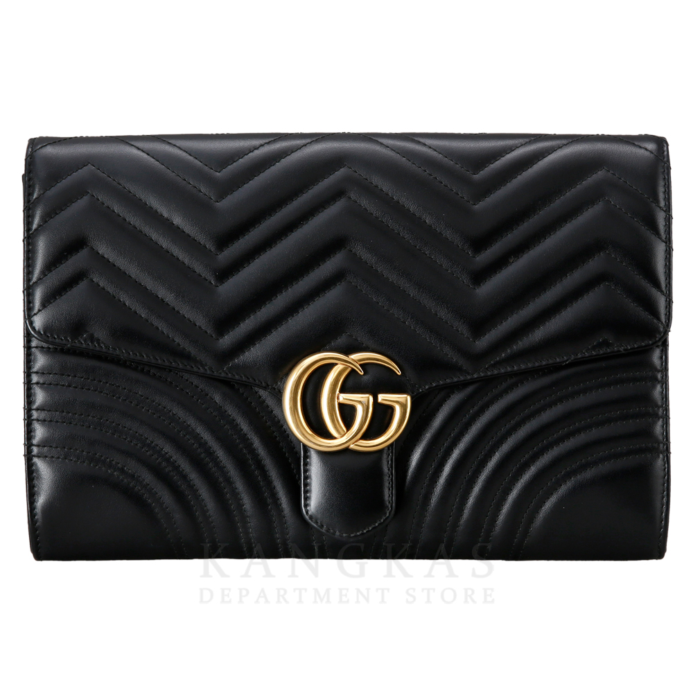 GUCCI(USED)구찌 마몽트 마틀라세 플랩 클러치