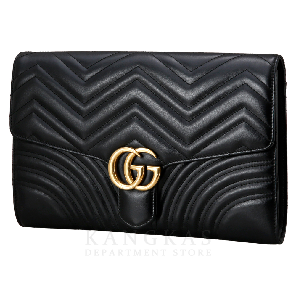 GUCCI(USED)구찌 마몽트 마틀라세 플랩 클러치