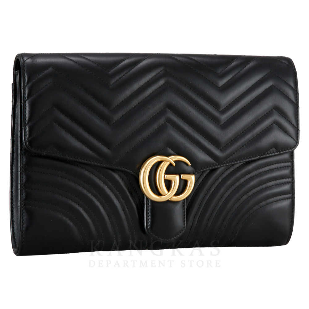 GUCCI(USED)구찌 마몽트 마틀라세 플랩 클러치