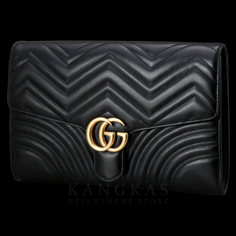 GUCCI(USED)구찌 마몽트 마틀라세 플랩 클러치