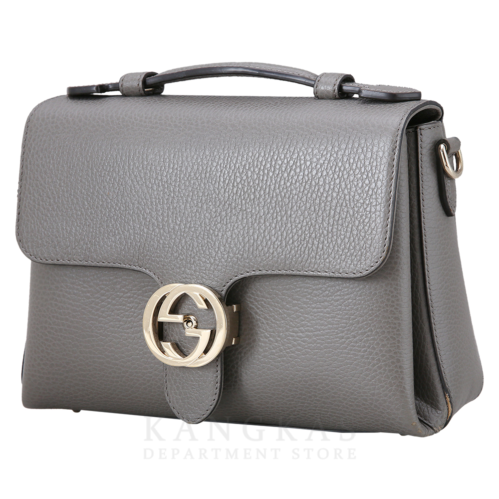 GUCCI(USED)구찌 인터락킹 탑핸들 체인 숄더백