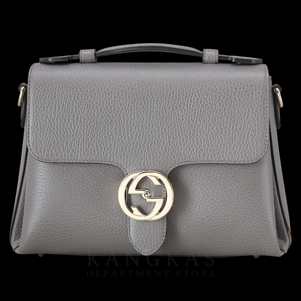 GUCCI(USED)구찌 인터락킹 탑핸들 체인 숄더백