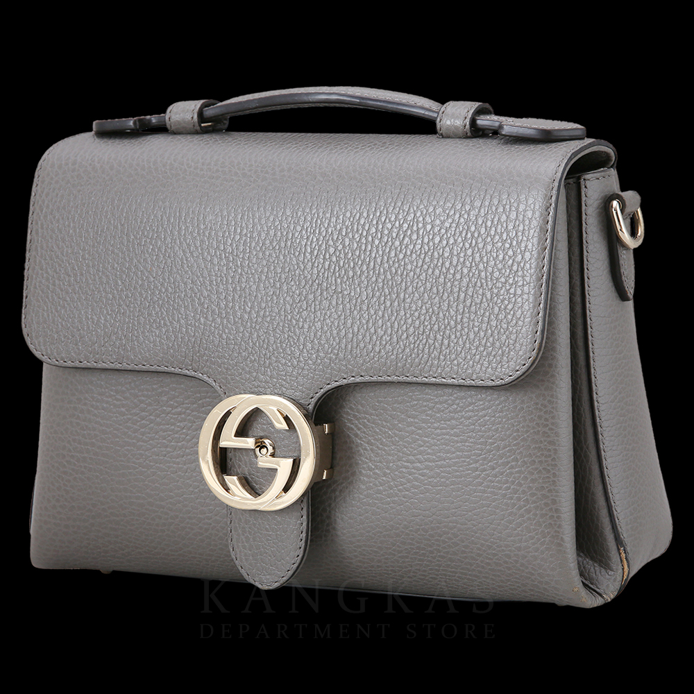 GUCCI(USED)구찌 인터락킹 탑핸들 체인 숄더백
