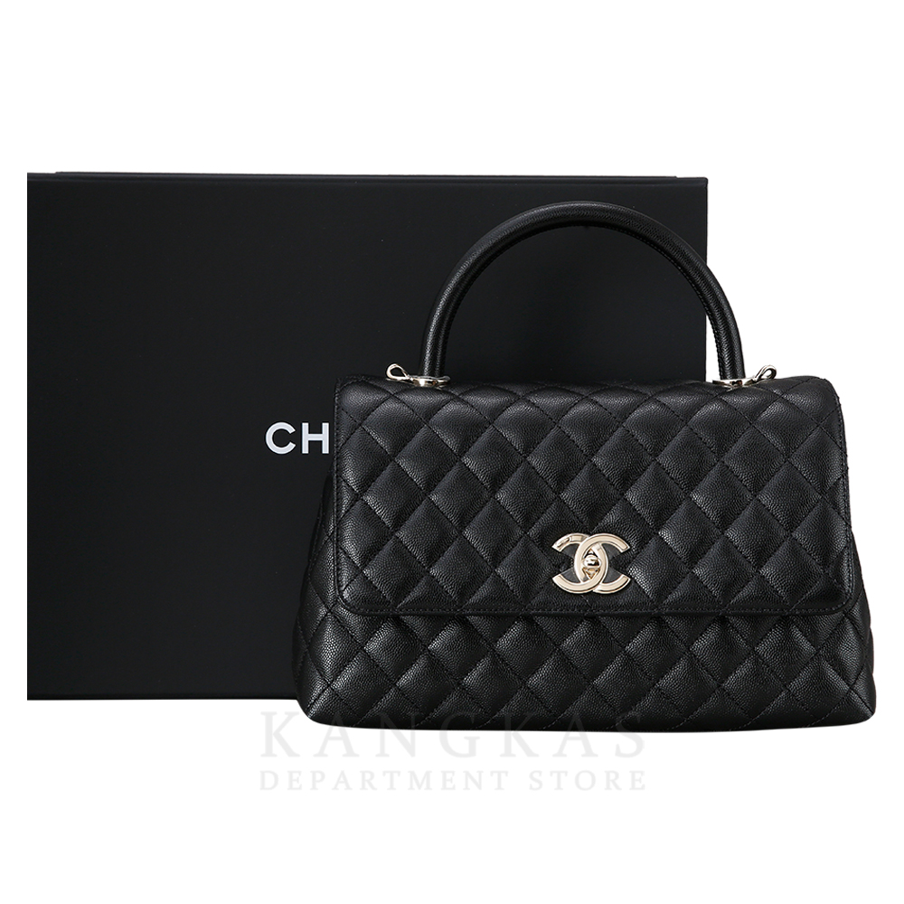 CHANEL(USED)샤넬 캐비어 코코핸들 미듐 (새상품) NEW PRODUCT