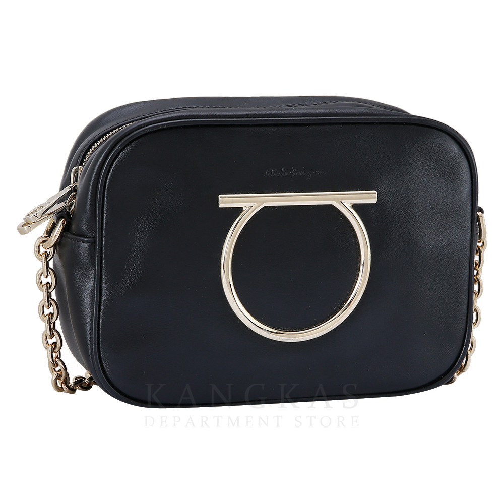 FERRAGAMO(USED) 페레가모 간치니 체인숄더