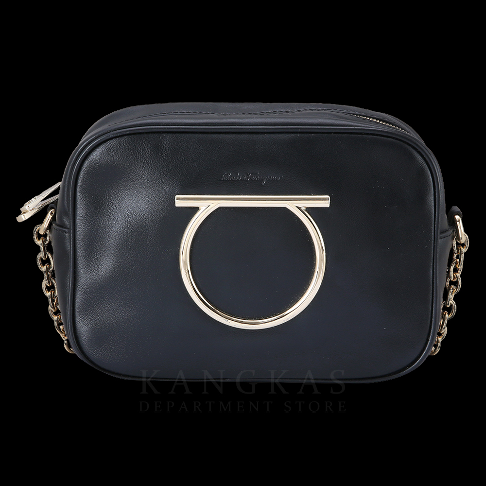 FERRAGAMO(USED) 페레가모 간치니 체인숄더