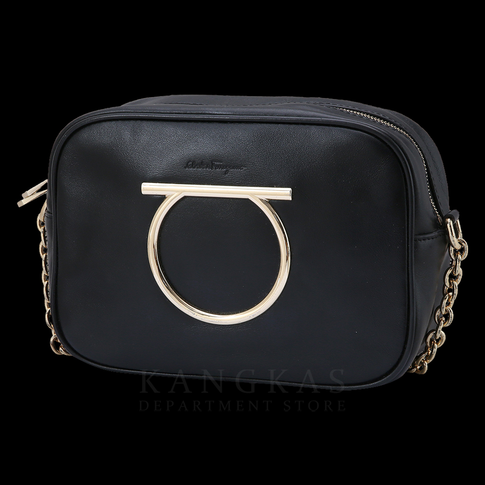 FERRAGAMO(USED) 페레가모 간치니 체인숄더
