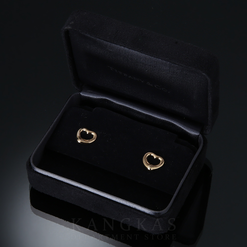 TIFFANY(USED)티파니 오픈하트 스터드 이어링
